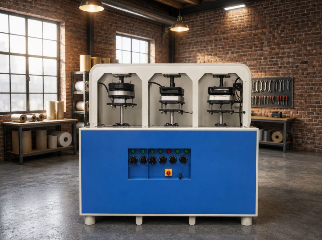 Triple Die Hydraulic Machine