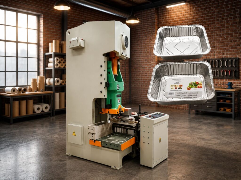 Silver Foil Containers Making Machine